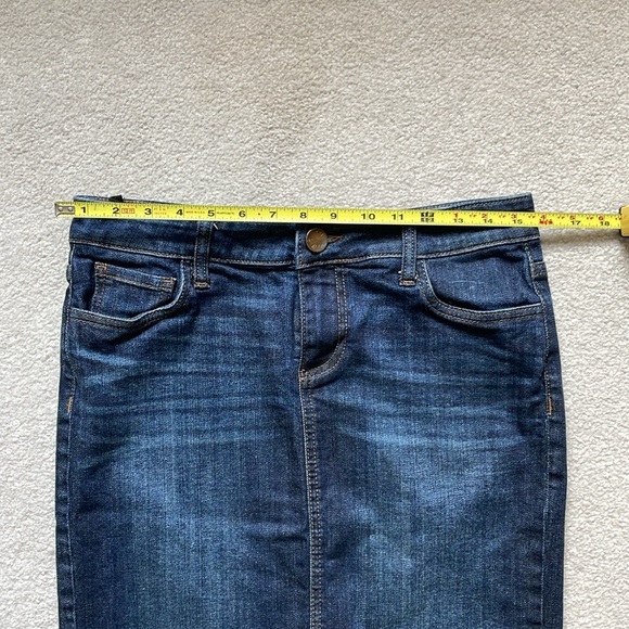 Kut Dark Blue Denim Skirt - Picture 7 of 7